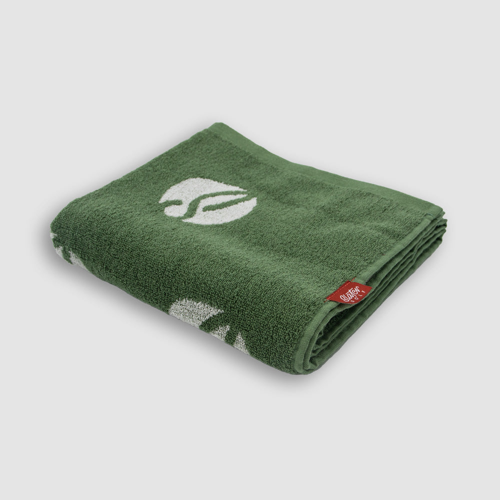 [SG-T-U-UT02] Slater Golf | Wallpaper Utility Towel | Green Cannoli