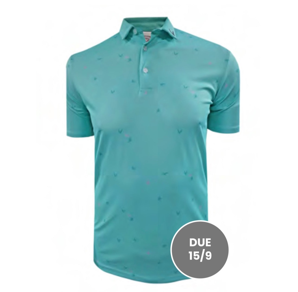 [2708965G-02] Callaway Men`s Golf Shirt | Mint (M)