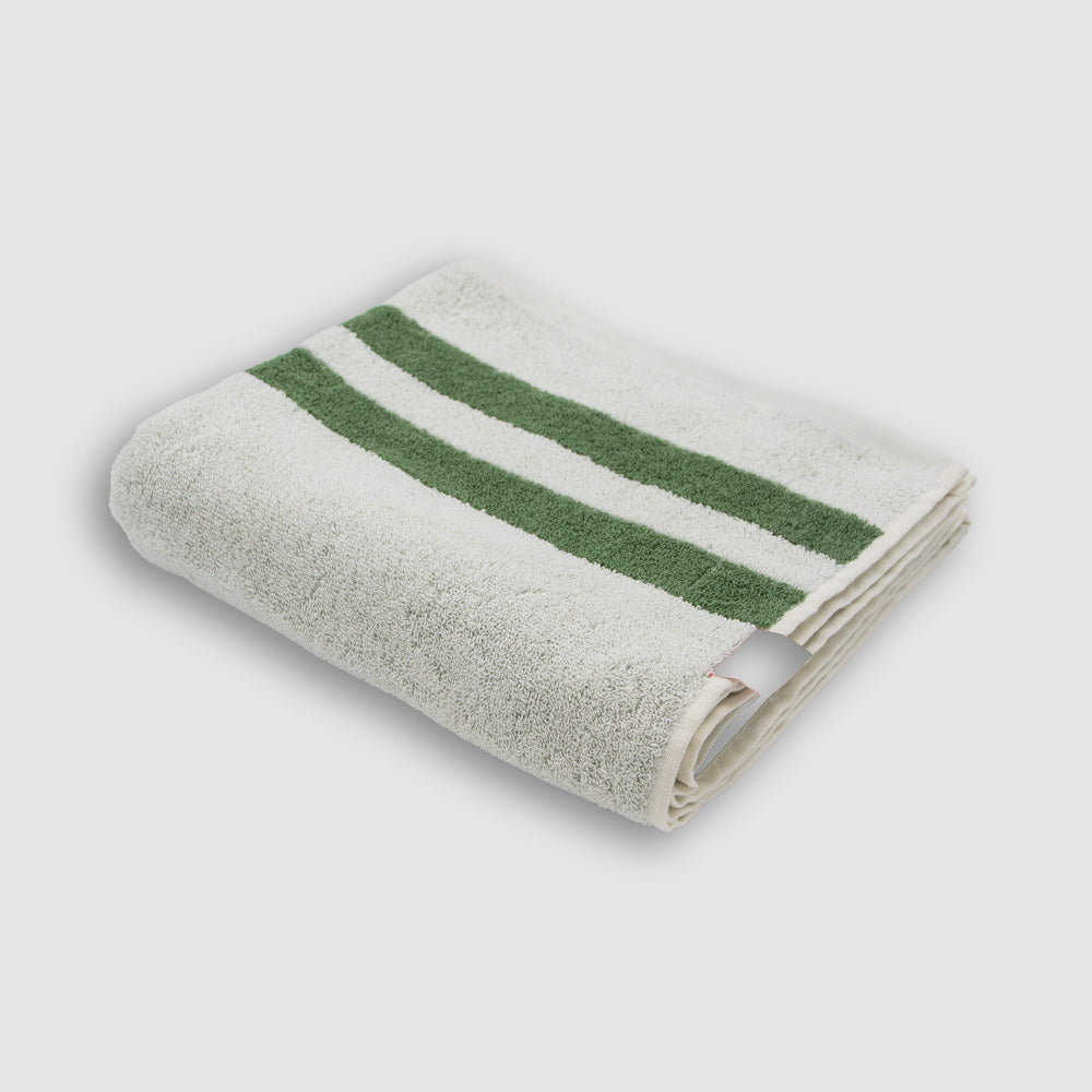[SG-T-U-UT01] Slater Golf | Retro Utility Towel | Cannoli Cream Green