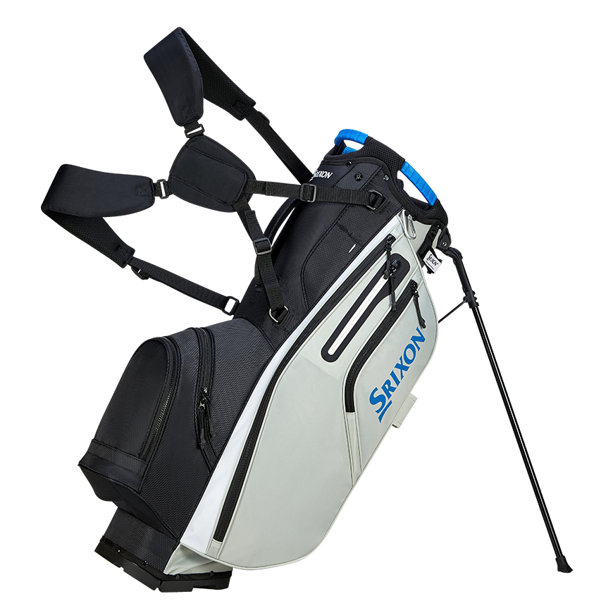 [SRAC01138] Srixon Golf Bag | Premium Stand | Black/White/Grey/Blue