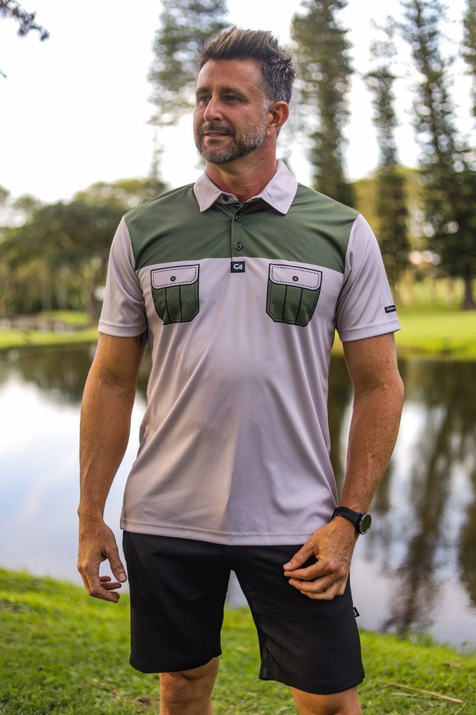 Custom Apparel Men's Funky Golf Shirt | The Farmer 2b