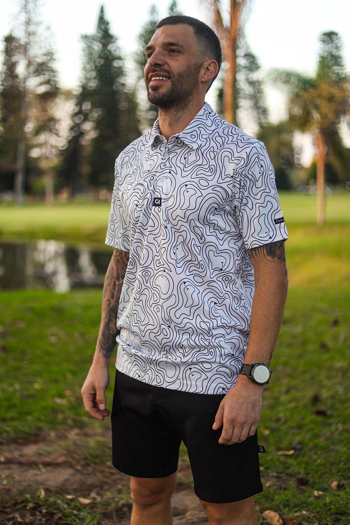 [SKUIQ455] Custom Apparel Womens Funky Golf Shirt | Pinseeker (S)