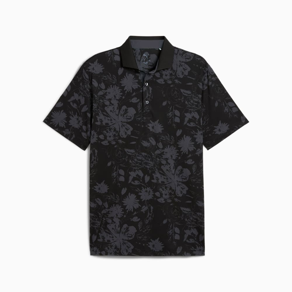 [628829-01] Puma Men's Golf Shirt | Mattr Rose Polo | Black Strong Gray (S)