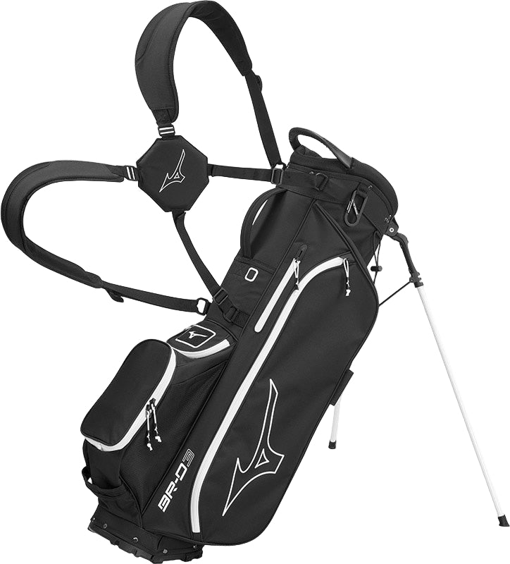 Mizuno Golf Stand Bag | BRD3S23 | Black/White