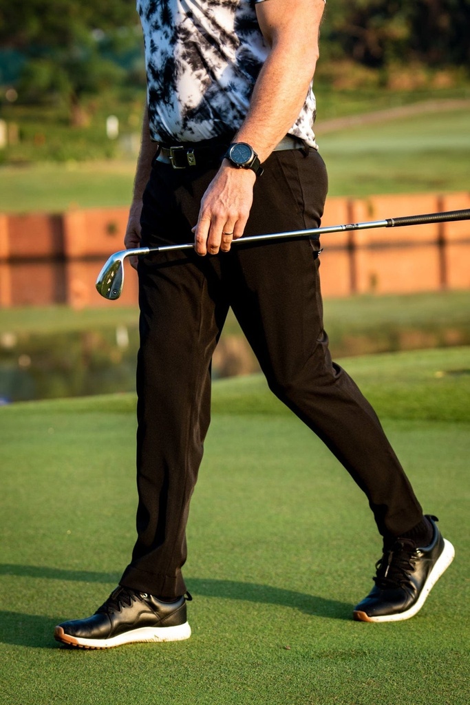 [SKUIQ273] Custom Apparel Men's Golf Longs | Black (30)