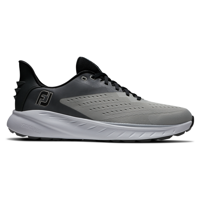 Footjoy Mens Golf Shoes | Flex XP | Grey-White-Black 9a