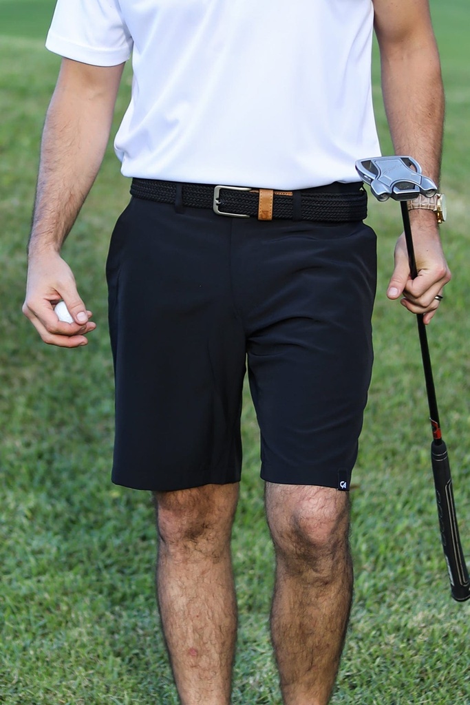 [33867486] Custom Apparel Men's Golf Shorts | Pure Motion | Midnight Black (30)