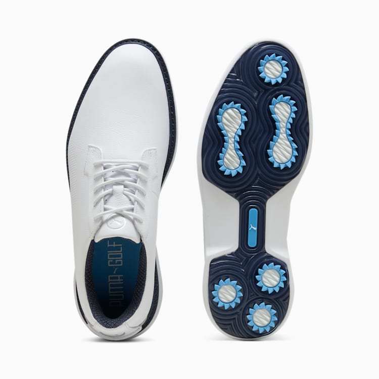 Puma Men's Golf Shoes | Royale | White Deep Navy