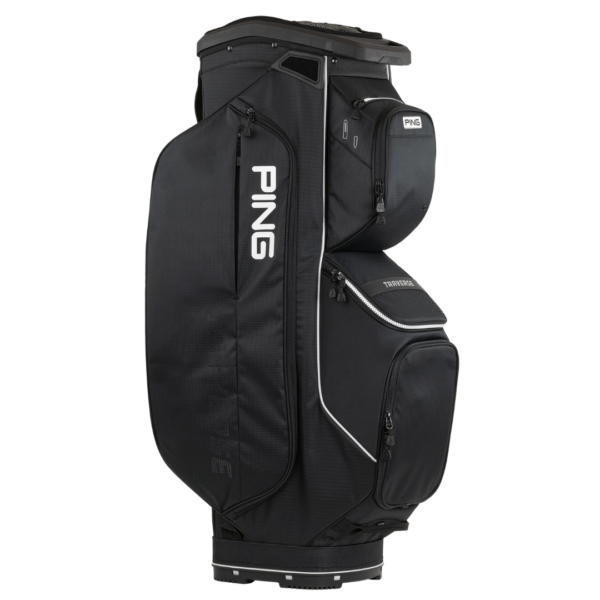 [4T244-B-B] Ping Golf Bags | Traverse 244 Cart | Black