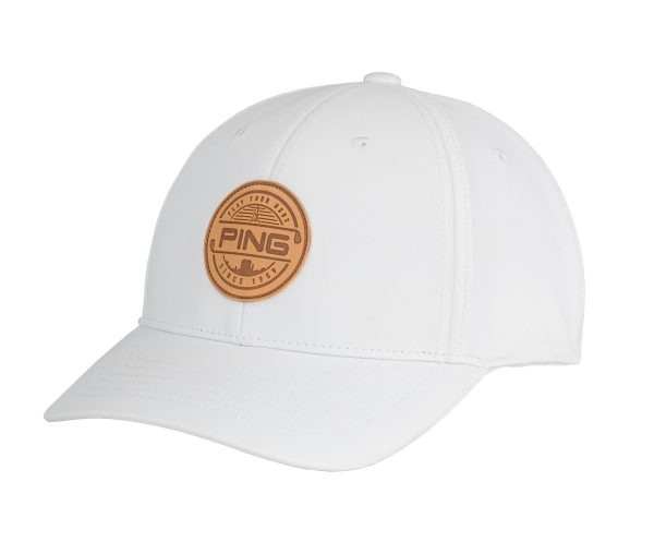 [37957-101] Ping Men's Golf Cap | Sedona | White