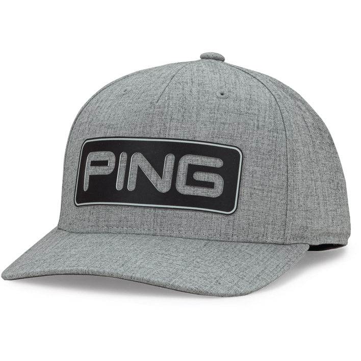 [35559-195] Ping Men's Golf Cap | Tour Classic | Heath Grey
