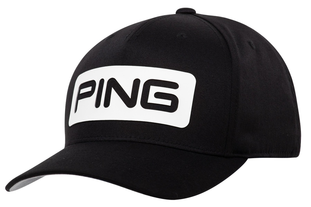 [35559-199] Ping Men's Golf Cap | Tour Classic | Black/White