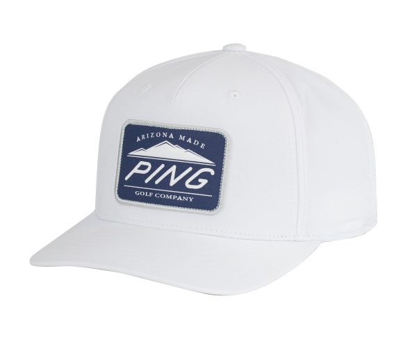 [37946-101] Ping Men's Golf Cap | Camelback | White