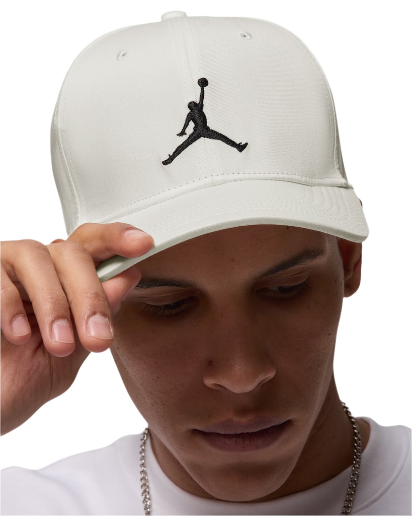 [HJ0627-133] Nike Men's Golf Cap | Jordan Rise C | White (S/M)