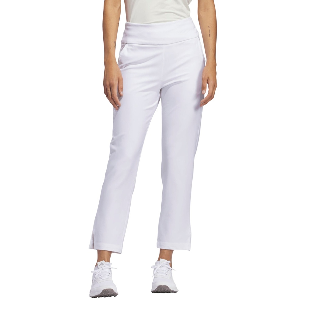 [IP4287] Adidas Women`s Golf Pants | Ankle White (S)