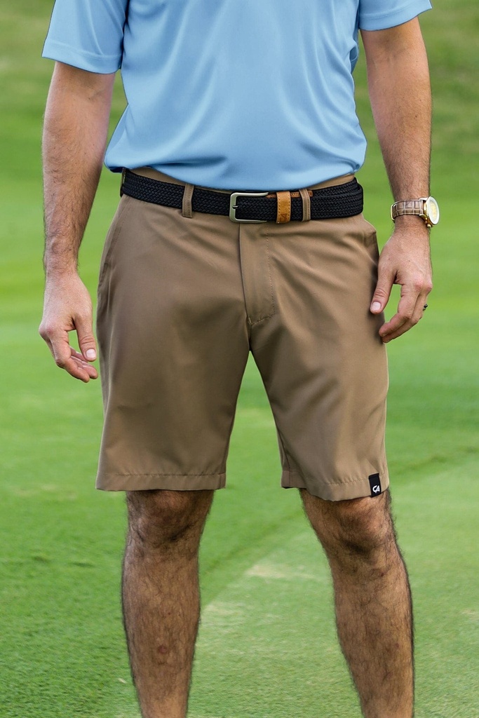 [74422706] Custom Apparel Men's Golf Shorts | Pure motion | Desert Khaki (30)