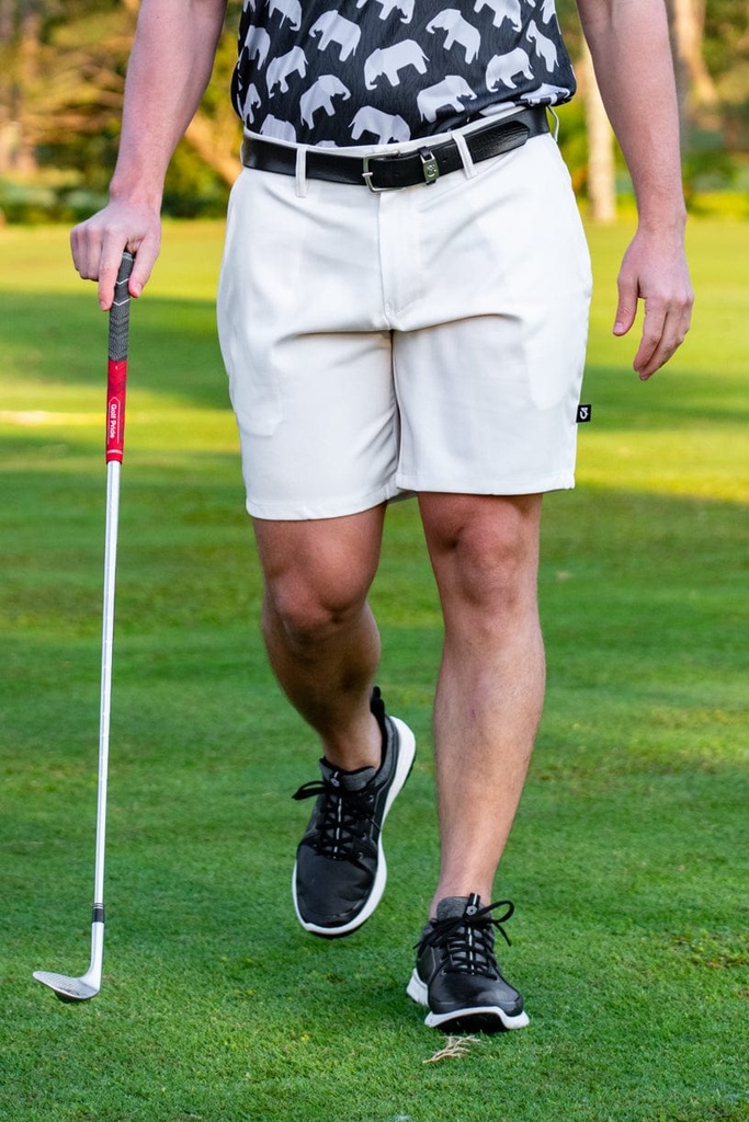 [54705354] Custom Apparel Men's Golf Shorts | Flow Beige (30)