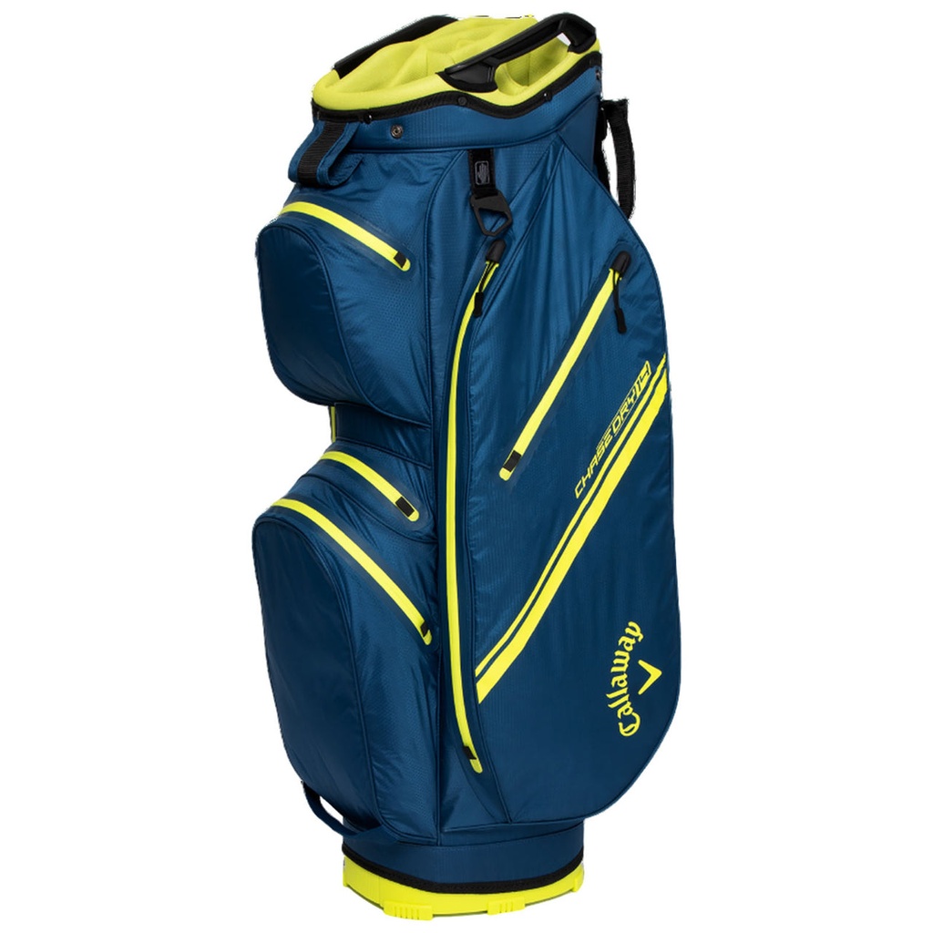 [A00549-Q0182] Callaway Golf Bag | Chase Cart 14 2025 | Navy/Flow Yellow