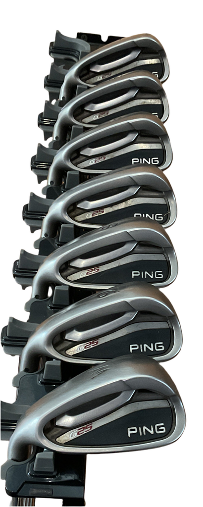 [SEC1002] PRELOVED PING GOLF CLUBS | IRONS | G25 4-PW LH