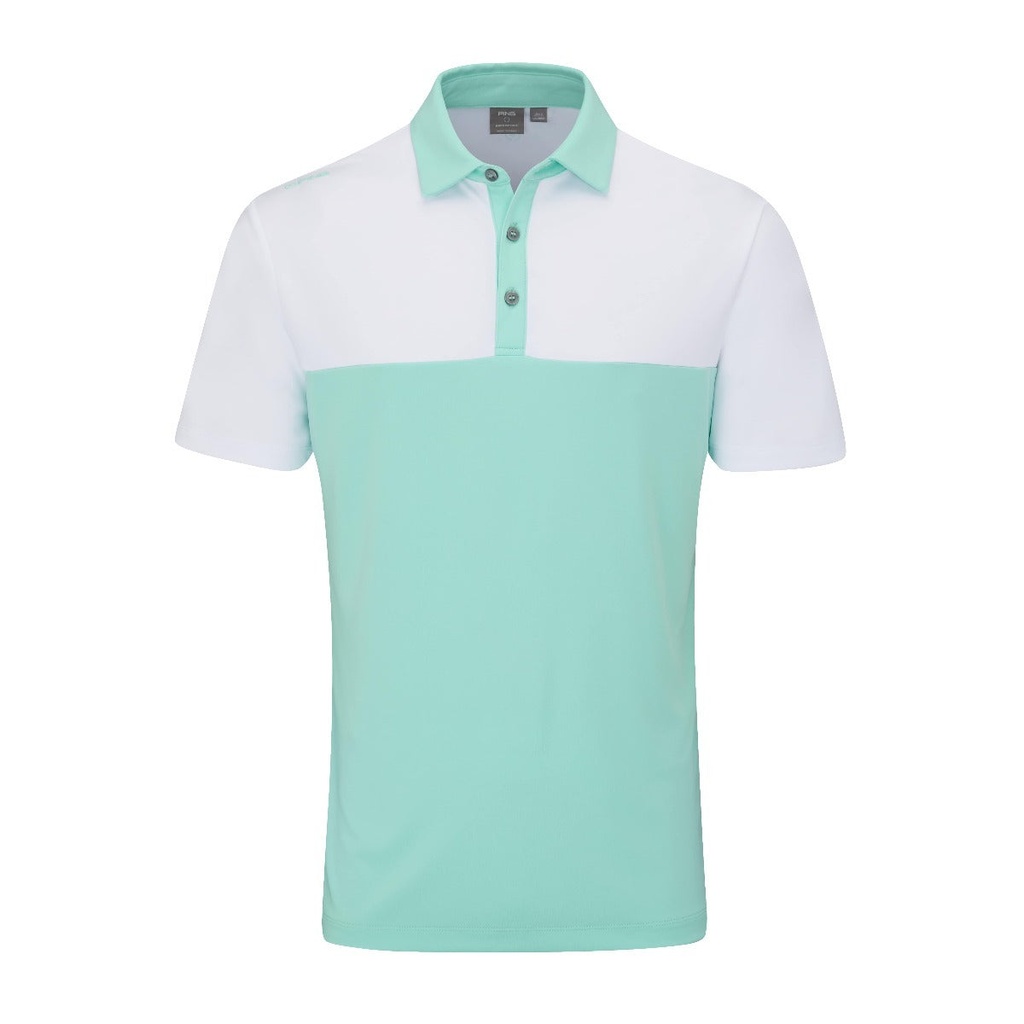 [20BOD-AB-S] Ping Men's Golf Shirts | Bodi Polo | Aruba Blue (S)