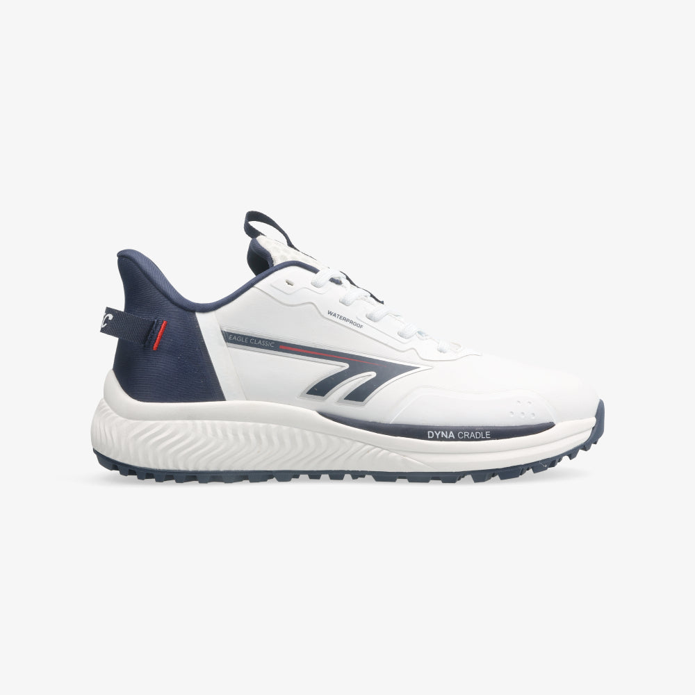 [S0146618] Hi-Tec Men`s Golf Shoes | Eagle Classic | White/Navy (UK8)