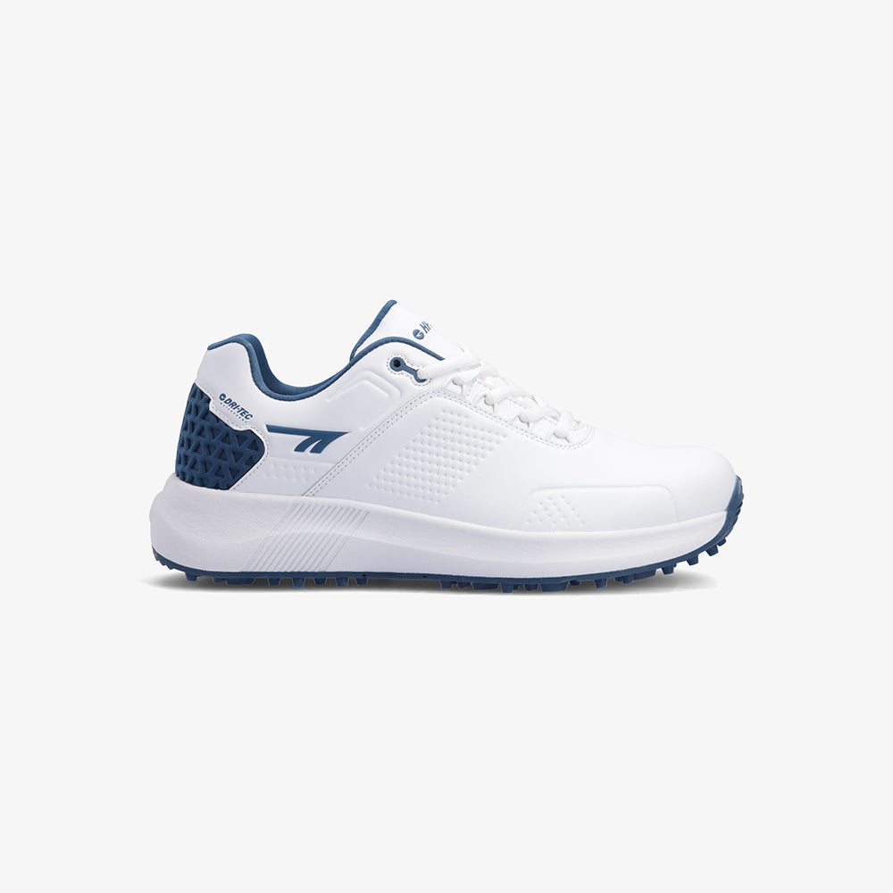 [S0136568] Hi-Tec Mens Golf Shoes | Tee-Bird | White-Navy (UK8)