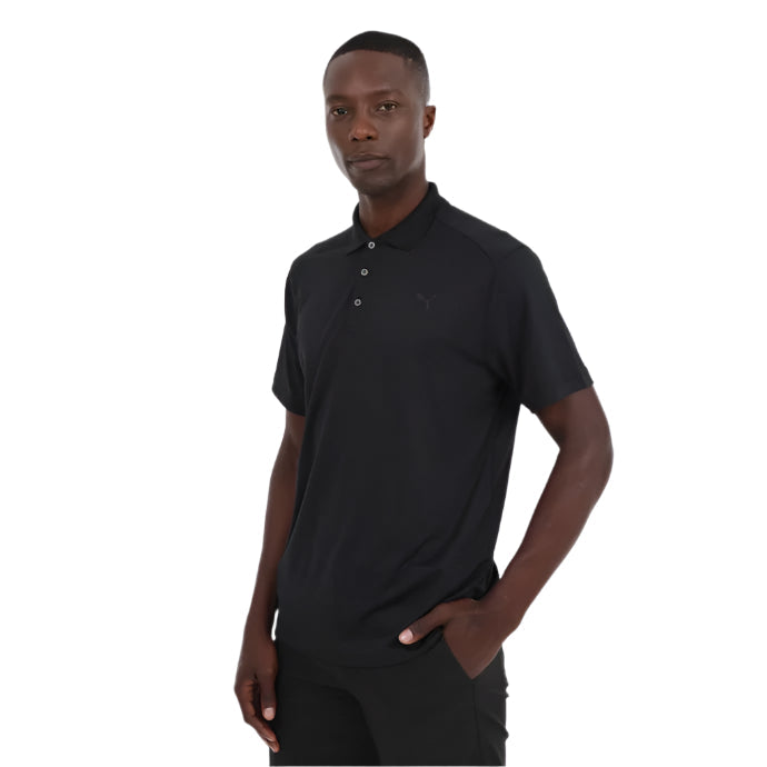 [SKUIQ103] Puma Men's Golf Shirt | MSS Pounce | Black (S)