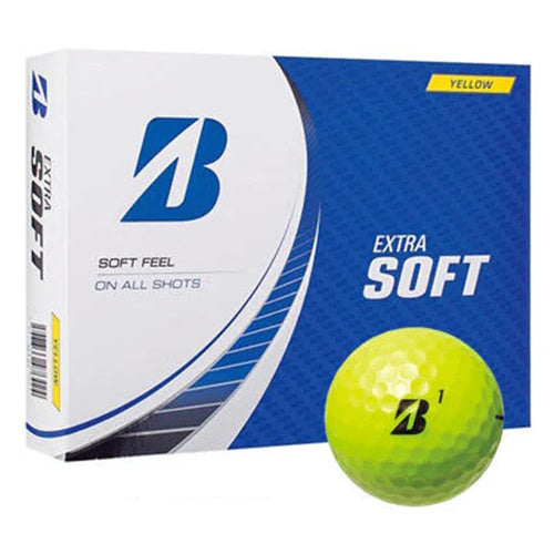 [BG024] Bridgestone Golf Balls | Extra Soft Sleeve | Yellow