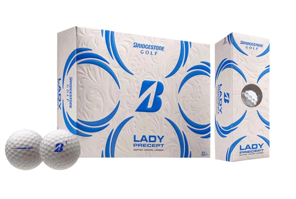 [BG026] Bridgestone Golf Balls | Lady Precept Sleeve | White