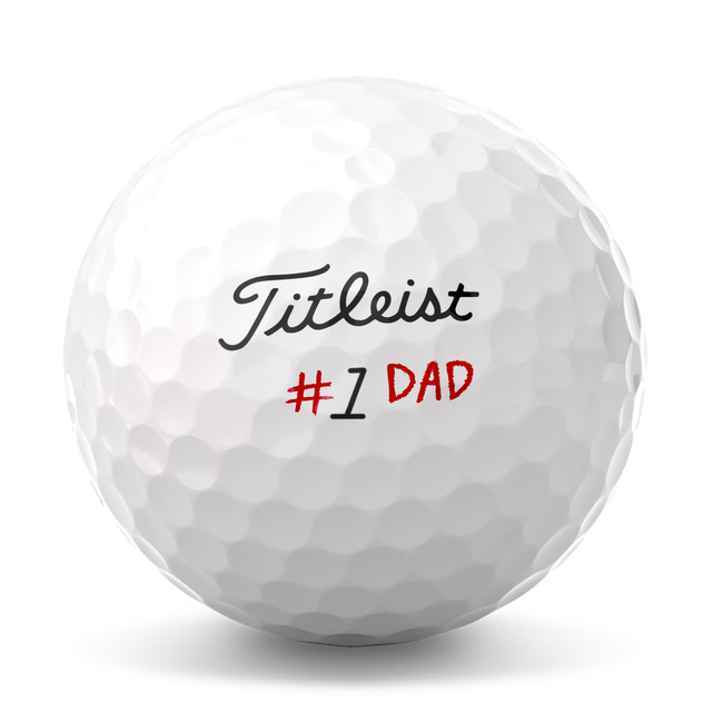 [T2029C-LEA2] Titleist Golf Ball | Pro V1 2025 | # 1 DAD