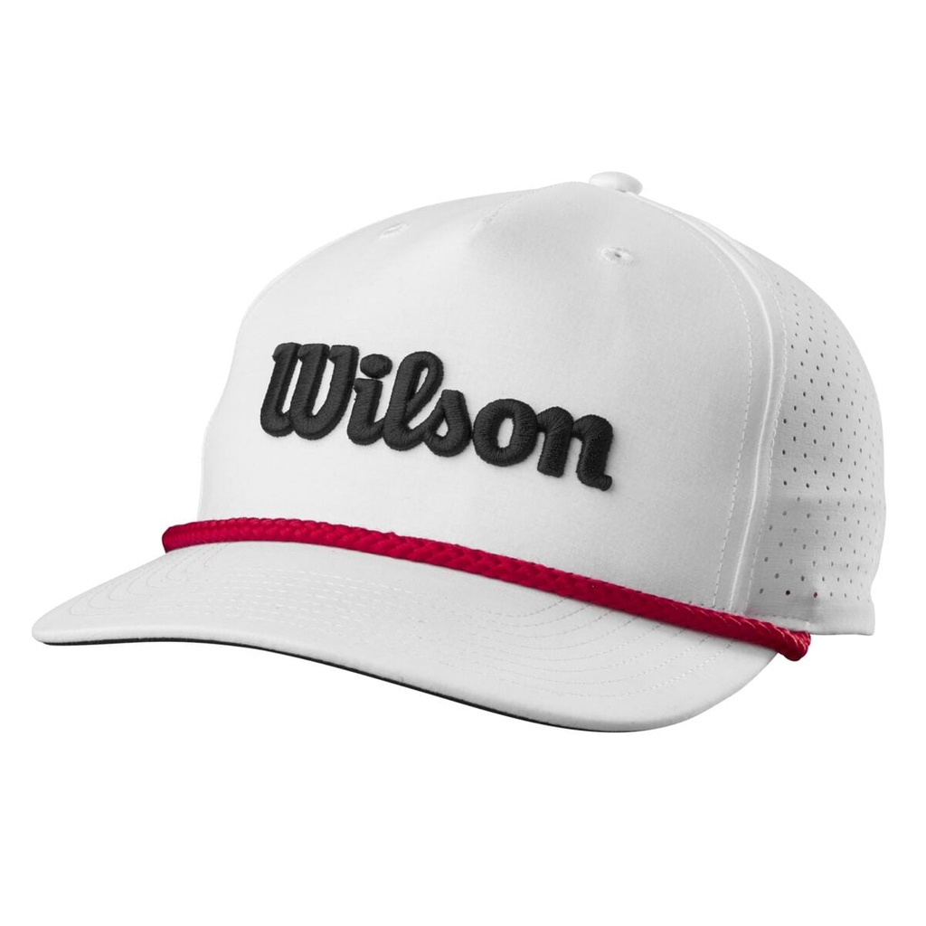 [CP004] Wilson Golf Cap | Staff Rope | White