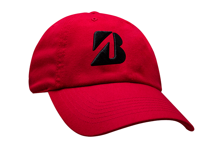 [BCP005] Bridgestone Men's Golf Cap | District Variety | Red
