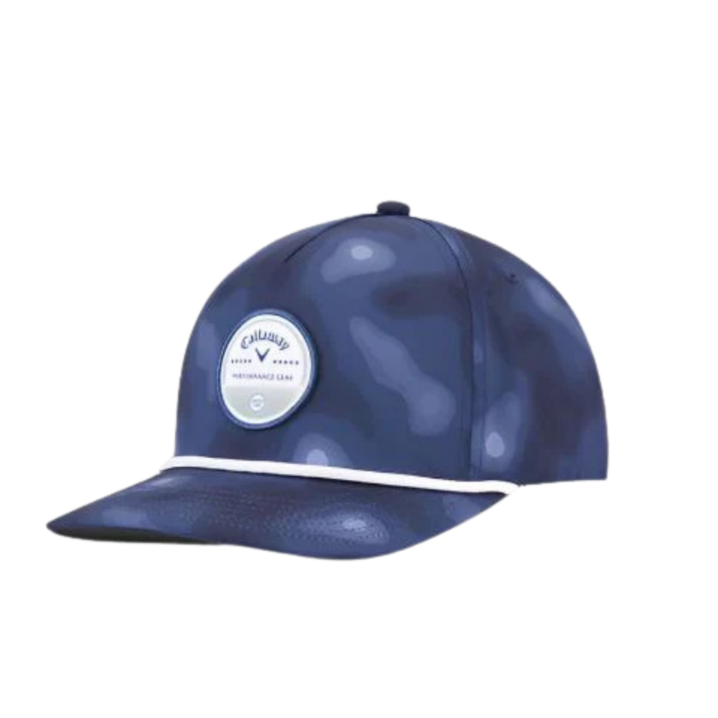 [4001415G-07] Callaway Men's Golf Cap | Bogey Free | Navy Topo