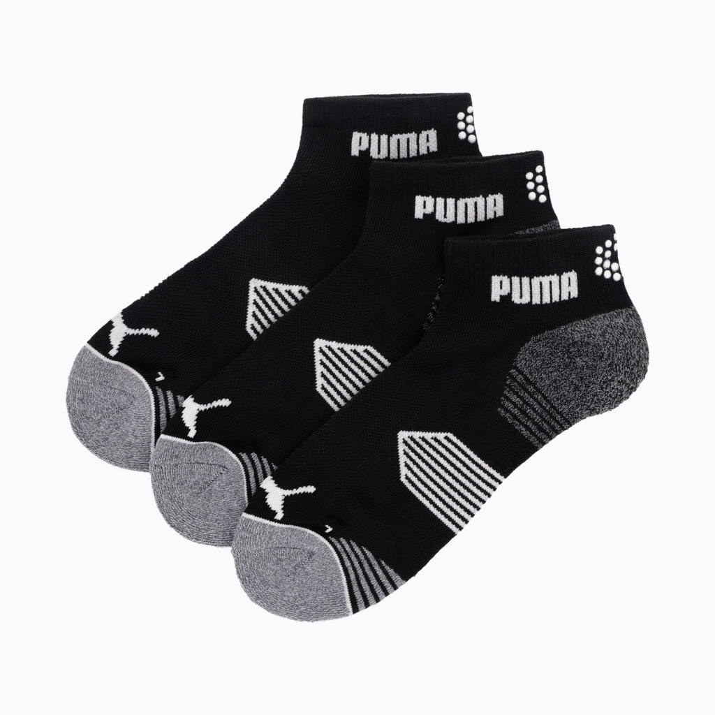 Puma Golf Socks |  Essential Quarter Cut | 3 Pack