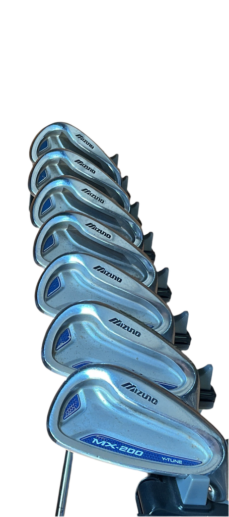 [SEC1134] PRELOVED MIZUNO GOLF CLUBS | IRONS | MX-200 4-PW RH