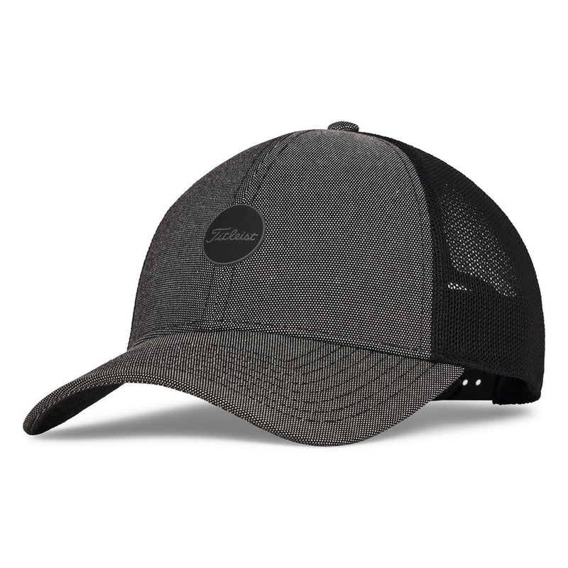 [TH25AMTM-0] Titleist Golf Cap | Limited Edition | Montauk Mesh | Black-Black