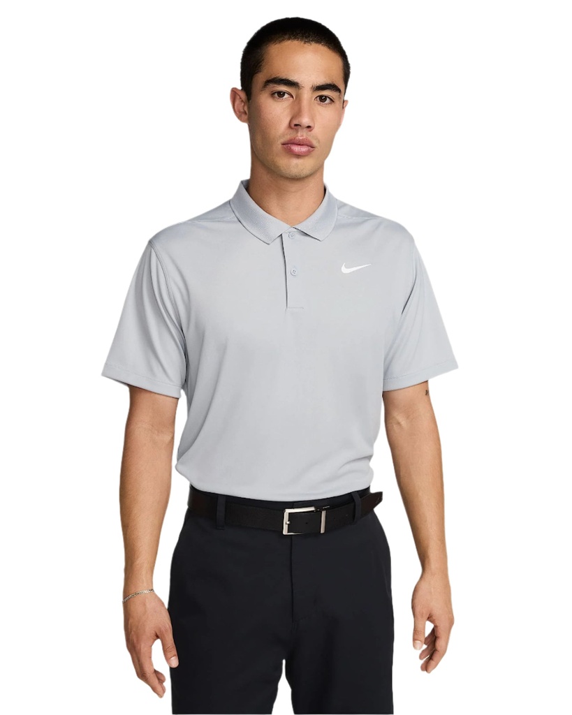 [DH0822-012] Nike Men`s Golf Shirt | Victory Solid | Wolf Grey (S)