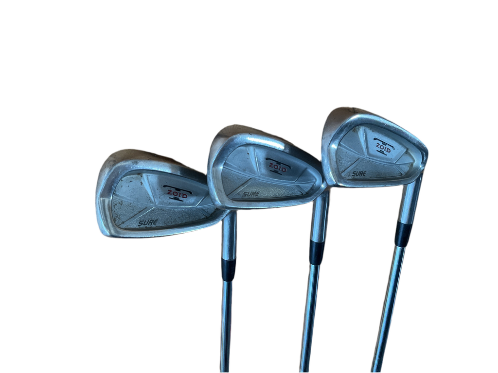 [SEC1187] PRELOVED MIZUNO GOLF CLUBS | IRONS | ZOID SURE 4-SW RH
