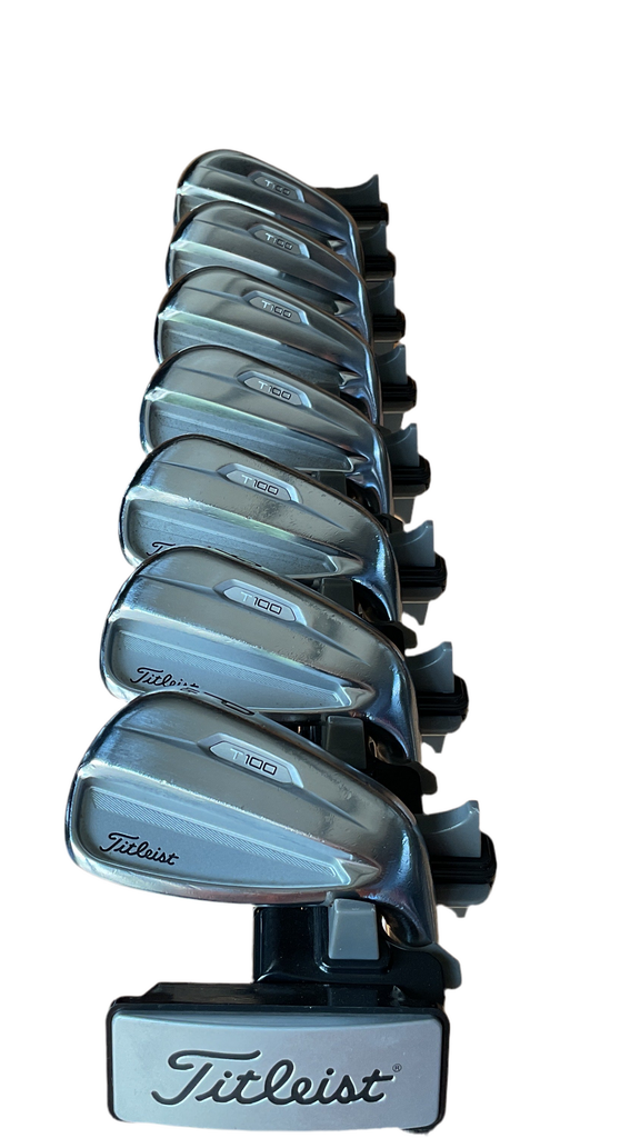 PRELOVED TITLEIST GOLF CLUBS | IRONS | T100 4-PW RH e4