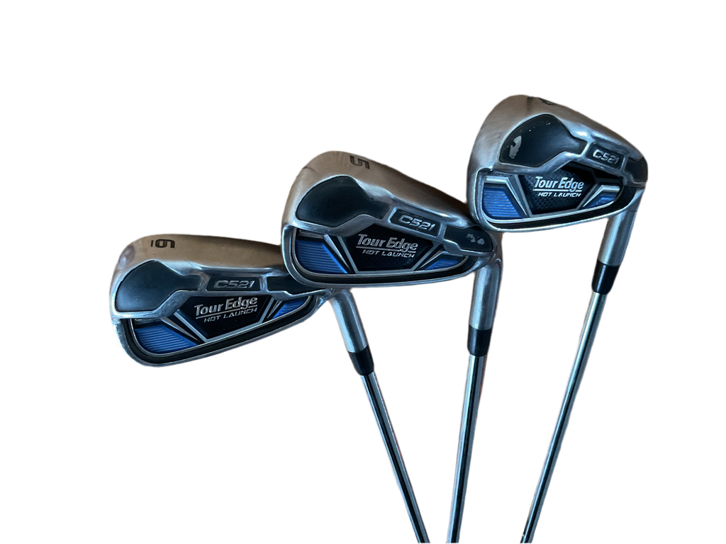PRELOVED TOUR EDGE GOLF CLUBS | IRONS | HOT LAUNCH C521 4-PW RH