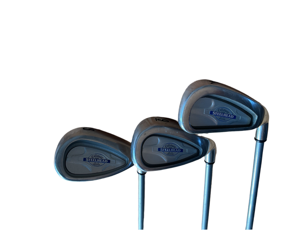 PRELOVED CALLAWAY GOLF CLUBS | IRONS | STEELHEAD X-14 4-SW RH