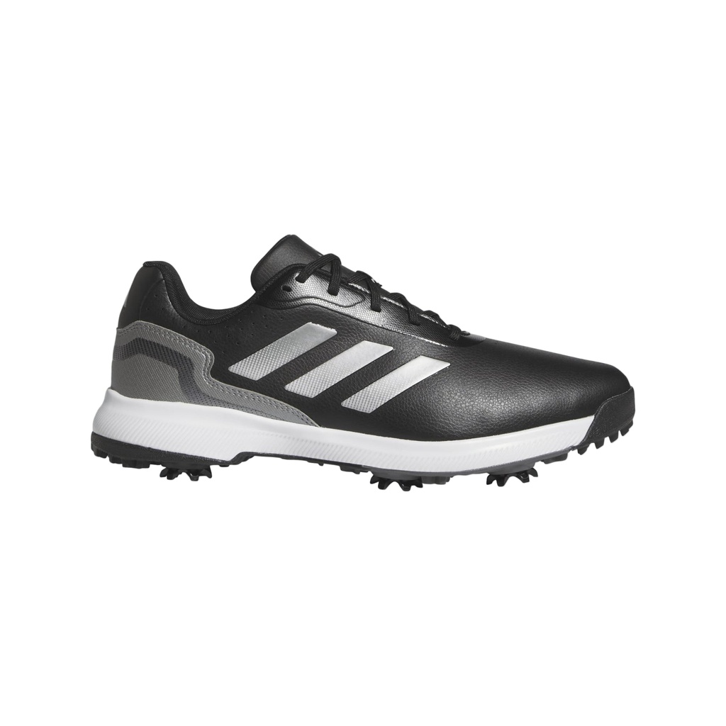 Adidas Mens Golf Shoes | Traxion Response | Black-Iron Metallic-Silver Metallic