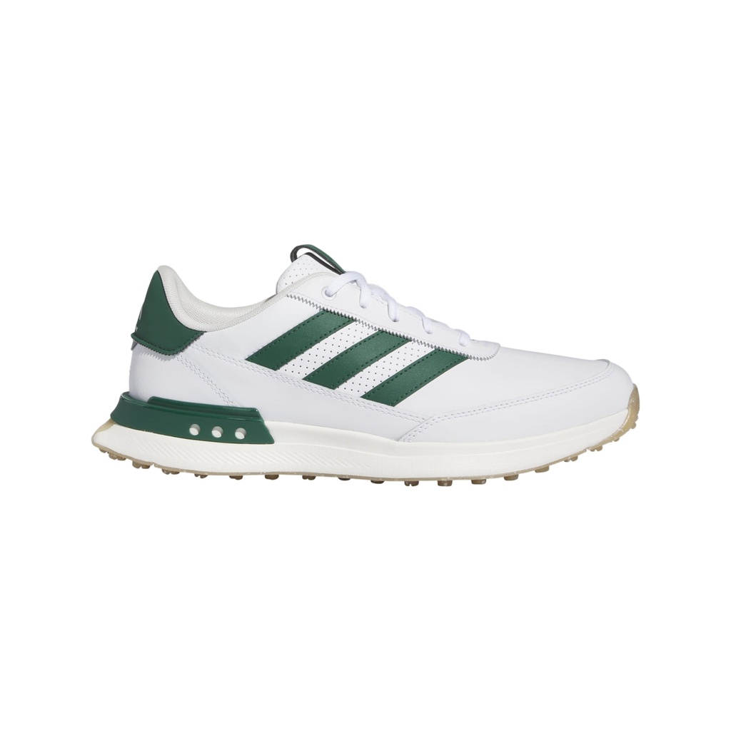 [IF02998] Adidas Men's Golf Shoes | S2G Leather Spikeless | White/Green (UK8)