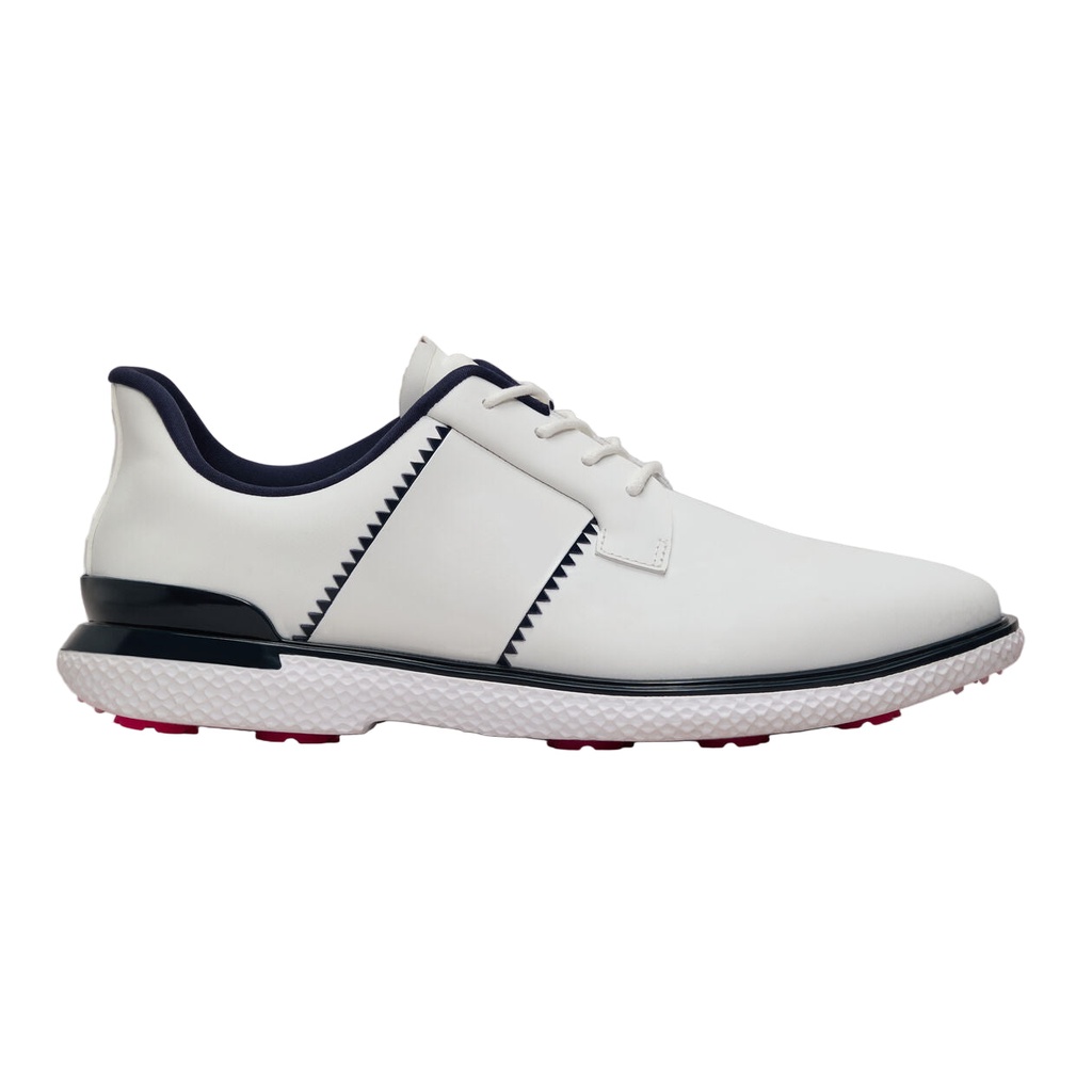 [60000373G-08] G/Fore Women`s Golf Shoe | Gallivanter Saddle Stripe | Snow/Twilight (UK6)
