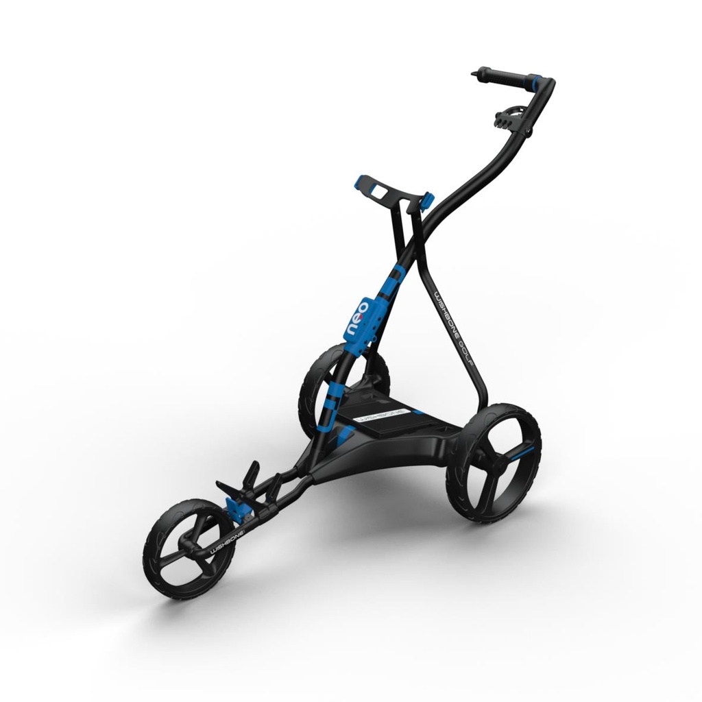 [360LElectricCartCharcoalBlue] Wishbone Neo Electric Cart (Charcoal Blue)