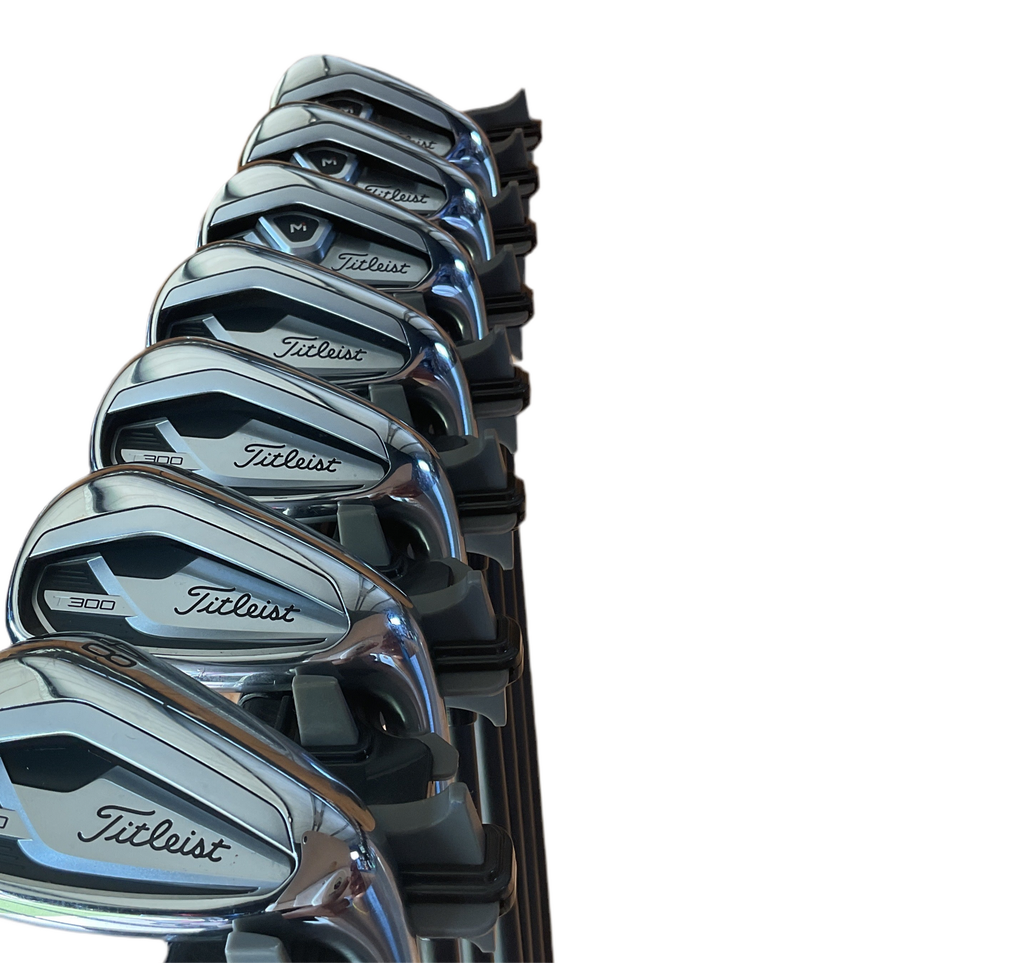 PRELOVED TITLEIST GOLF CLUBS | IRONS | T300 5 - GW GRAPHITE SHAFT RH