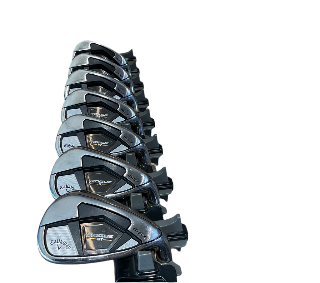 PRELOVED CALLAWAY GOLF CLUBS | IRONS | ROGUE ST MAX 5-GW RH