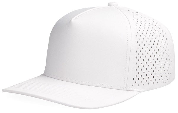 [CAP730-C0074-1SZ] Alpha - 5 Panel Performance Cap with Laser Hole Detaill 91