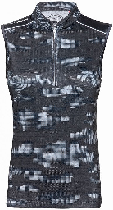 Swagg Women's Matrix Sleeveless Dry Tech Golfer Polo Shirt 21