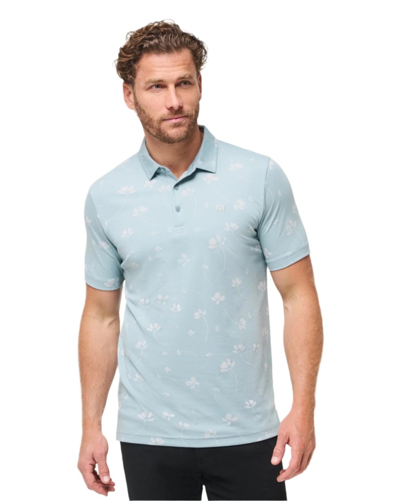 [2708499GS] Travis Mathew Men's Golf Shirt | Good Time Feeling (S)